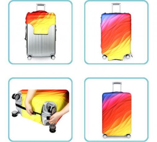 Захисний чохол для валізи Xiaomi MiUi Captain America size L for suitcase 24-26