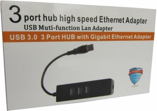 USB-хаб Dynamode USB3.0-Type-A-RJ45-HUB3