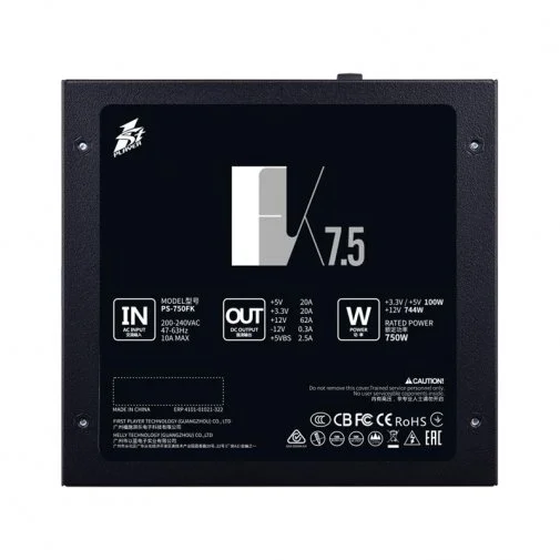 Фото: Блок живлення 1stPlayer 750W PS-750FK № 10 | KTC