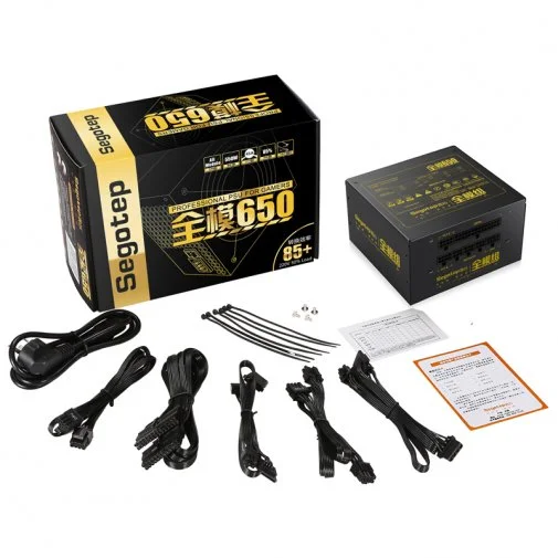 Фото: Блок живлення Segotep 550W Full modular 650 (SG-D650CM) № 19 | KTC