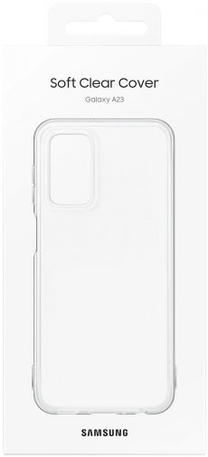 Чохол Samsung for Galaxy A23 A235 - Soft Clear Cover Transparent (EF-QA235TTEGRU)