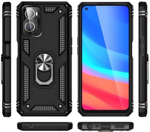 Чохол BeCover for Oppo A76 - Military Black (707405)
