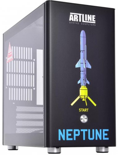 Корпус QUBE V9 Patriot Neptune Black with window (QBV9M_WBNU3PN)