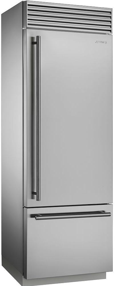 Холодильник дводверний Smeg Classica Stainless Steel (RF376RSIX)