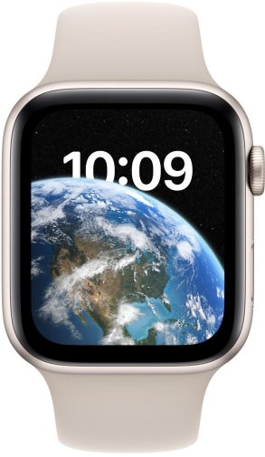 Смарт годинник Apple Watch Series SE 2 GPS 44mm Starlight Aluminium Case with Starlight Sport Band (MNJX3)