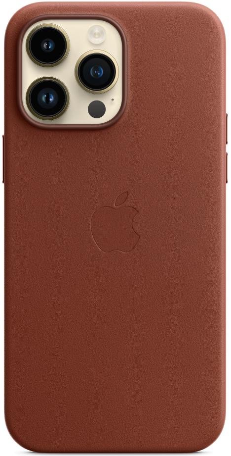 Чохол Apple for iPhone 14 Pro Max - Leather Case with MagSafe Umber (MPPQ3)