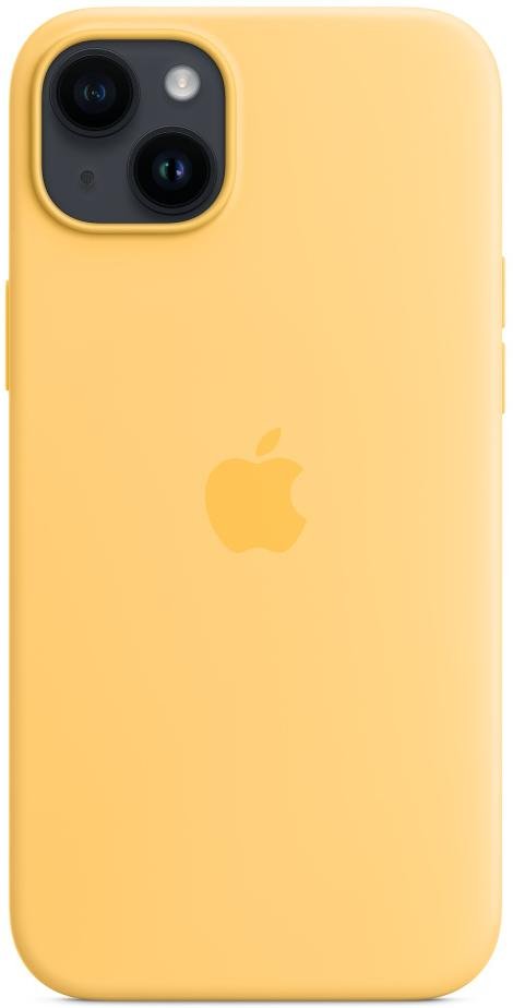 Чохол Apple for iPhone 14 Plus - Silicone Case with MagSafe Sunglow (MPTD3)