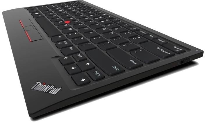 Клавіатура компактна Lenovo ThinkPad TrackPoint II Wireless Black (4Y40X49515)