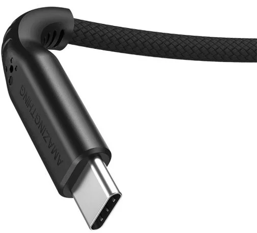 Фото: Кабель AMAZINGthing Speed Pro 140W Type-C / Type-C 1.8m Black (SP140W180MBK) № 8 | KTC