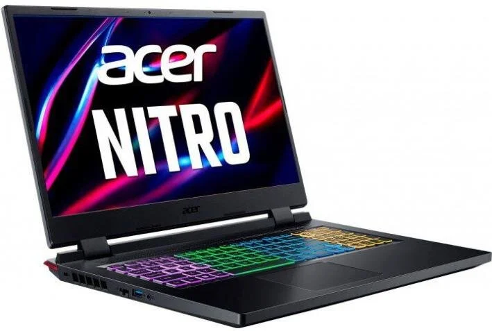 Фото: Ноутбук Acer Nitro 5 AN517-55 NH.QLGEU.005 Black - 17.3" IPS 144 Гц / Intel Core i7 / i7-12650H / DDR4 16 ГБ / PCI-E SSD 512 ГБ / GeForce RTX 4050 № 9 | KTC