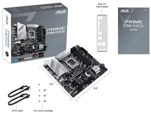Фото: Материнська плата ASUS PRIME Z790M-PLUS D4 № 9 | KTC