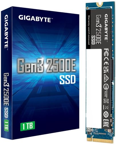 SSD-накопичувач Gigabyte Gen3 2500E 2280 PCIe 3.0x4 NVMe 1.3 1TB (G325E1TB)