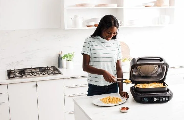 Фото: Гриль Ninja Foodi MAX Health MultiGrill and Air Fryer with Cooking probe (AG651EU) № 22 | KTC