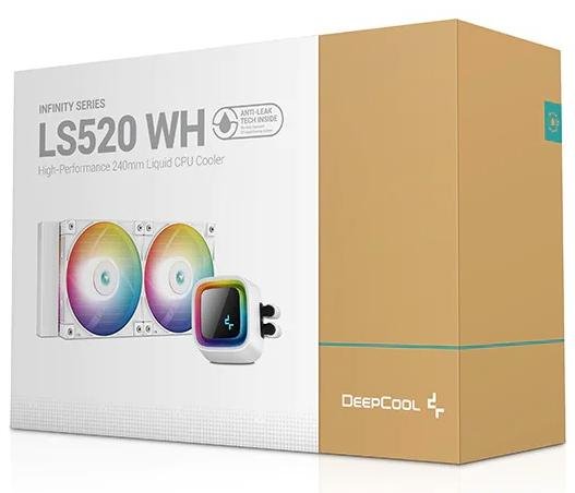 Система рідинного охолодження Deepcool LS520 White (R-LS520-WHAMNT-G-1)