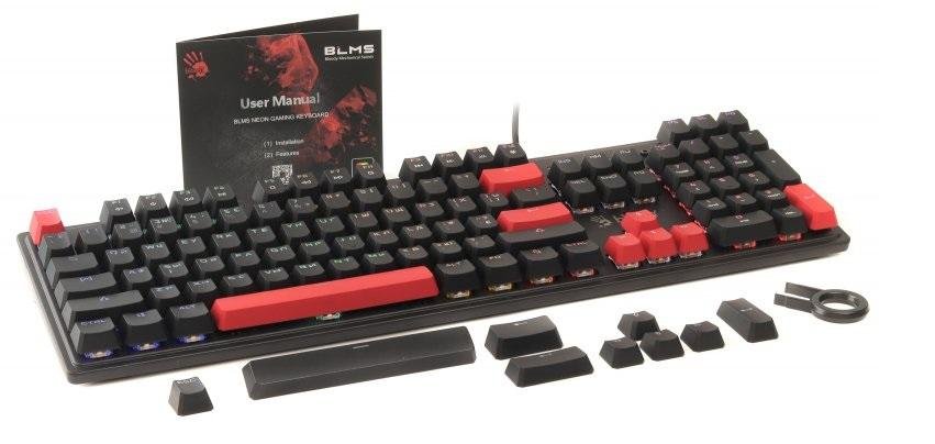 Клавіатура, комплект Bloody S510N BLMS Switch Fire Black (S510N Bloody (Fire Black))