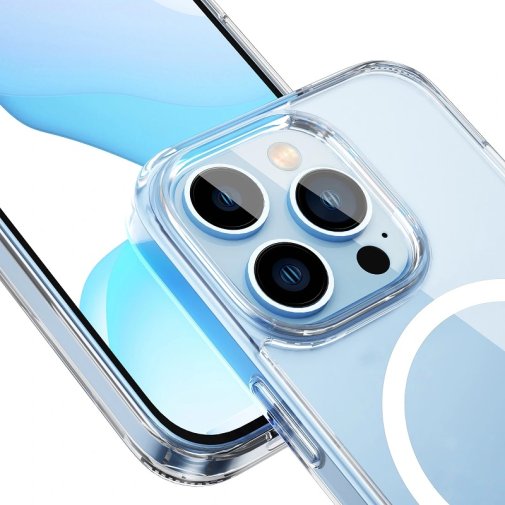 Чохол WIWU for iPhone 14/13 - Aurora Crystal Phone Case Transparent (6936686407052)