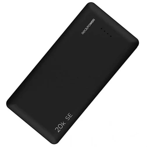 Фото: Батарея універсальна RealPower PB-20k SE 20000mAh Black № 7 | KTC