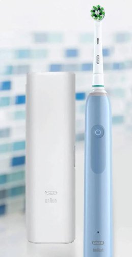 Електрична зубна щітка Braun Oral-B Pro3 3000 D505.513.3 Cross Action Blue