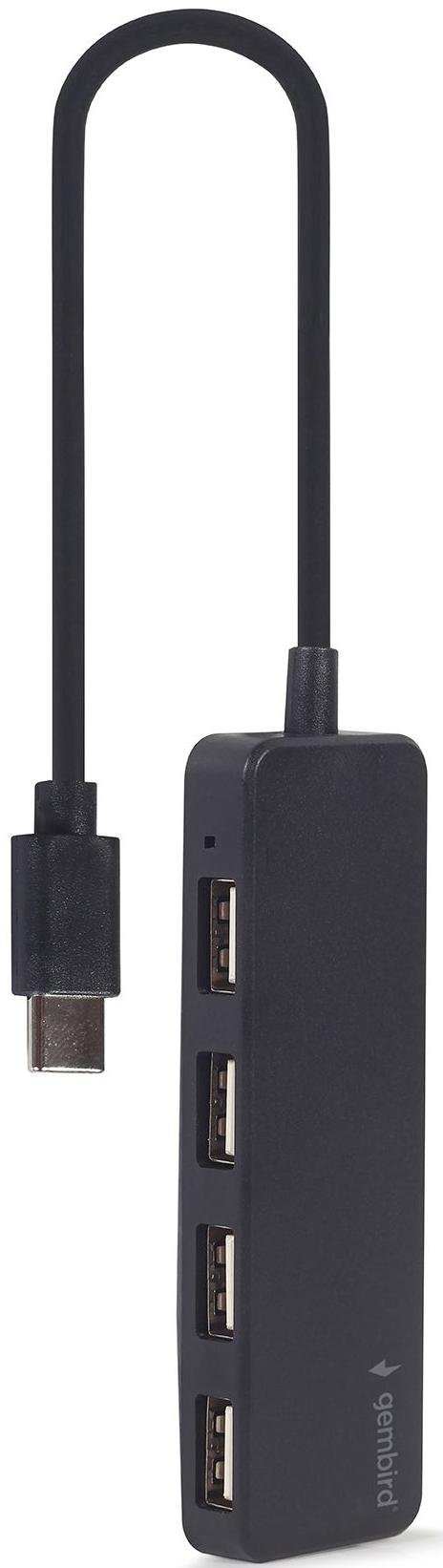  USB-хаб Gembird UHB-CM-U2P4-01 Black