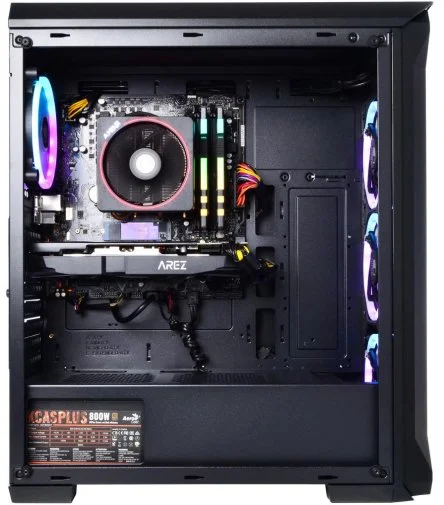 Фото: Персональний комп'ютер ARTLINE Gaming X63 (X63v12) - AMD Ryzen 5 3600 / 32 ГБ DDR4 / HDD + SSD 2 ТБ + 480 ГБ / Nvidia / GeForce GTX 1660, 6 ГБ / AMD B450 / 750 Вт № 8 | KTC