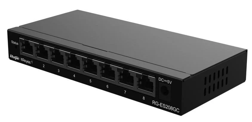 Фото: Комутатор Ruijie RG-ES208GC № 9 | KTC