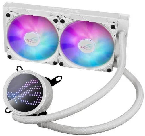 Фото: Система рідинного охолодження ASUS ROG RYUO III 240 ARGB White Edition (90RC00J2-M0UAY0) № 10 | KTC