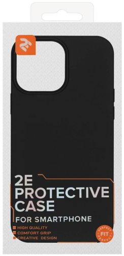 Чохол 2E for Apple iPhone 14 Pro Max - Basic Liquid Silicone Black (2E-IPH-14PRM-OCLS-BK)