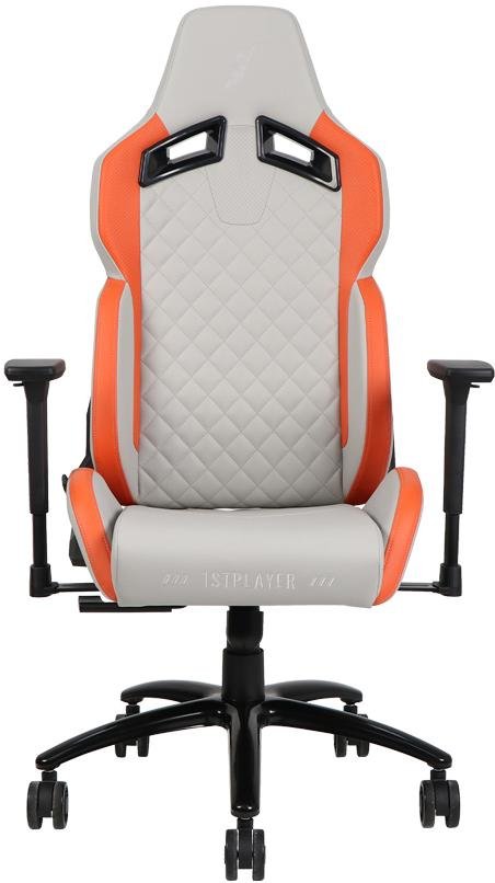 Крісло 1stPlayer DK2 Pro Orange/Gray (DK2 Pro Orange&Gray)