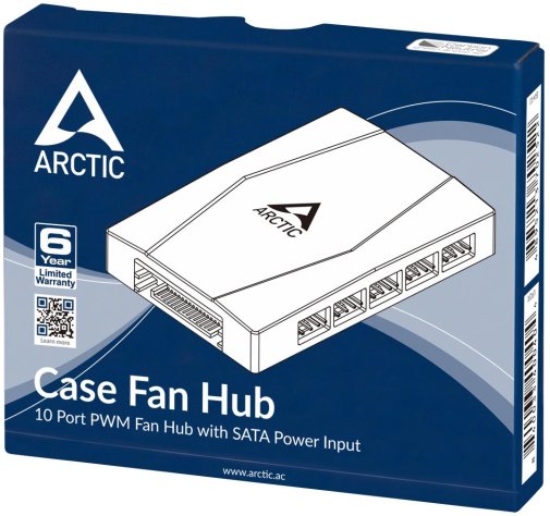 Панель керування охолодженням Arctic Case Fan Hub 10xPWM (ACFAN00175A)
