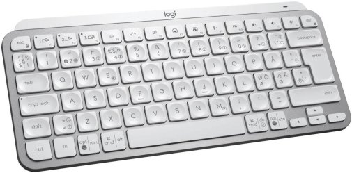 Клавіатура компактна Logitech MX Keys Mini For Business US International Wireless Pale Gray (920-010609)