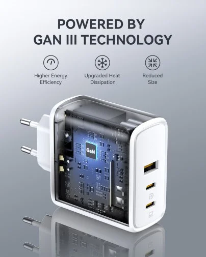 Фото: Зарядний пристрій VOLTME Revo 100 GaN III White (V2026) № 11 | KTC