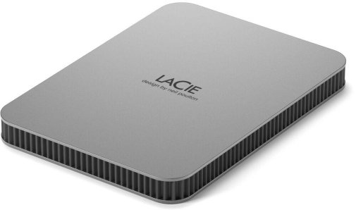Зовнішній HDD LaCie Mobile Drive 2022 Moon Silver (STLP1000400)