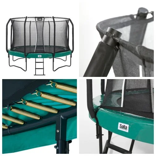Фото: Батут Salta First Class 427cm Green (5374G) № 7 | KTC