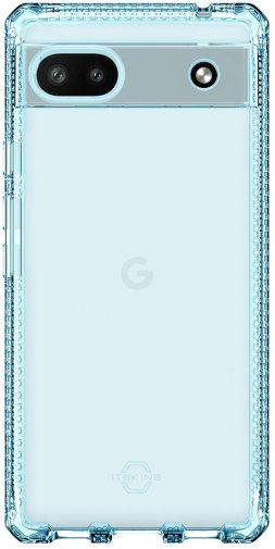 Чохол iTSkins for Google Pixel 6a - SPECTRUM CLEAR Light Blue (GG6A-SPECM-LBLU)