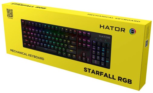 Клавіатура Hator Starfall Eng/Ukr Pink Swich Black (HTK-599)
