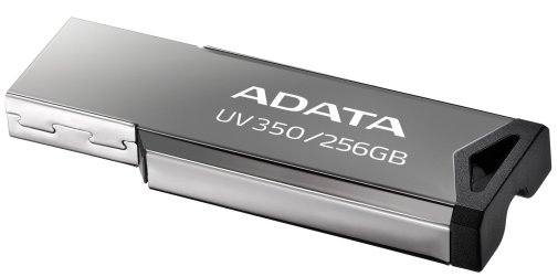 Флешка USB A-Data UV350 256Gb Silver (AUV350-256G-RBK)