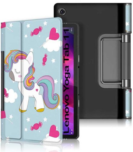 Чохол для планшета BeCover for Lenovo Yoga Tab 11 YT-706F - Smart Case Unicorn (708721)