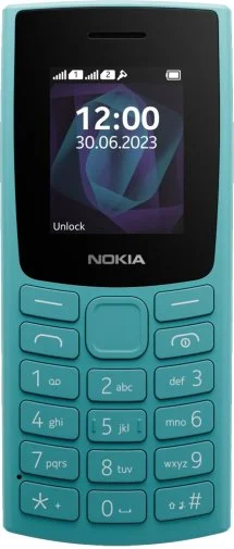 Фото: Мобільний телефон Nokia 105 2023 Cyan № 6 | KTC