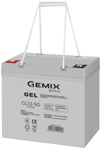 Батарея для ПБЖ Gemix GL12-50