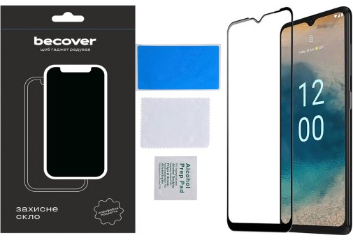 Захисне скло BeCover for Nokia G22 - Black (709249)