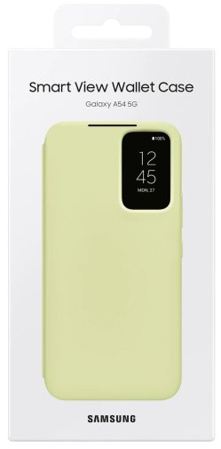 Чохол Samsung for Samsung A54 A546 - Smart View Wallet Case Lime (EF-ZA546CGEGRU)