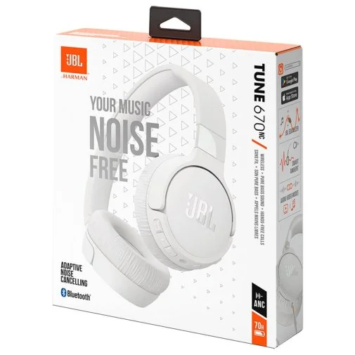 Фото: Навушники JBL Tune 670 NC White (JBLT670NCWHT) № 14 | KTC
