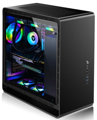 Корпус Jonsbo UMX6S Black with window (UMX6SW Black)