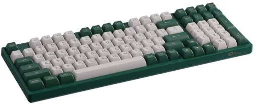 Фото: Клавіатура Akko 3098S London 98Key CS Silver Hot-Swap RGB ENG/UKR White/Green (6925758616836) № 16 | KTC
