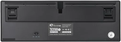 Фото: Клавіатура Akko 3098N 98Key TTC Flame Hot-Swap RGB ENG/UKR Black/Cyan (6925758618311) № 19 | KTC