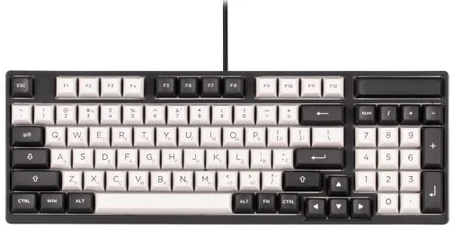 Фото: Клавіатура Akko 3098S Dracula 98Key CS Silver RGB ENG/UKR Black (6925758616799) № 14 | KTC