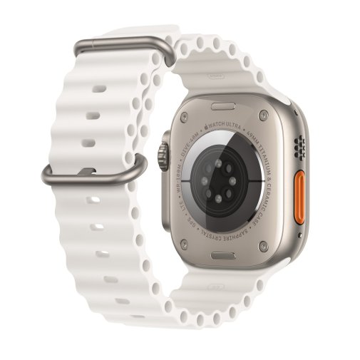 Смарт годинник Apple Watch Series Ultra 2 GPS 49mm Titanium Case with White Ocean Band (MREJ3)