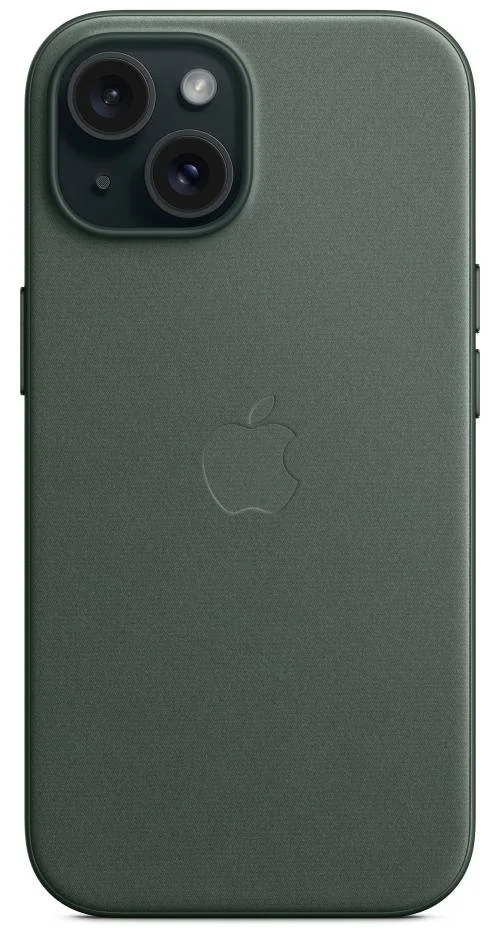 Фото: Чохол Apple for iPhone 15 - FineWoven Case with MagSafe Evergreen (MT3J3) № 12 | KTC