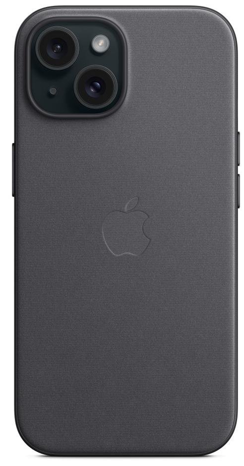 Чохол Apple for iPhone 15 - FineWoven Case with MagSafe Black (MT393)