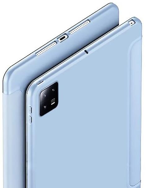 Чохол для планшета BeCover for Xiaomi Pad 6/6 Pro - Tri Fold Soft TPU Silicone Light Blue (709673)
